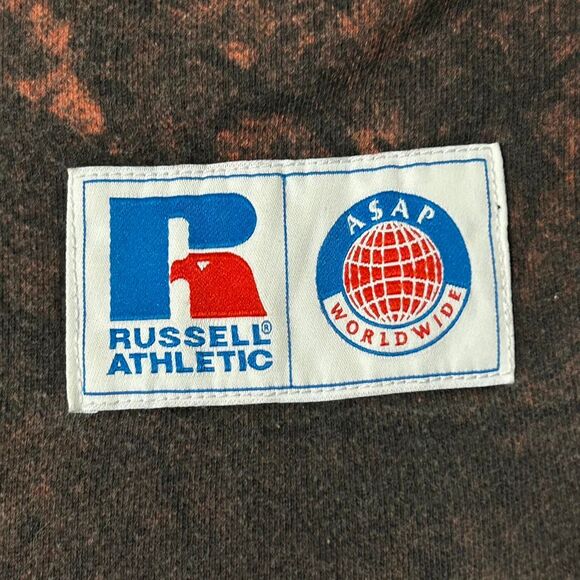 A$AP WORLDWIDE x Russell Athletic Skull print Sweatpants Size M - Picture 3 of 4